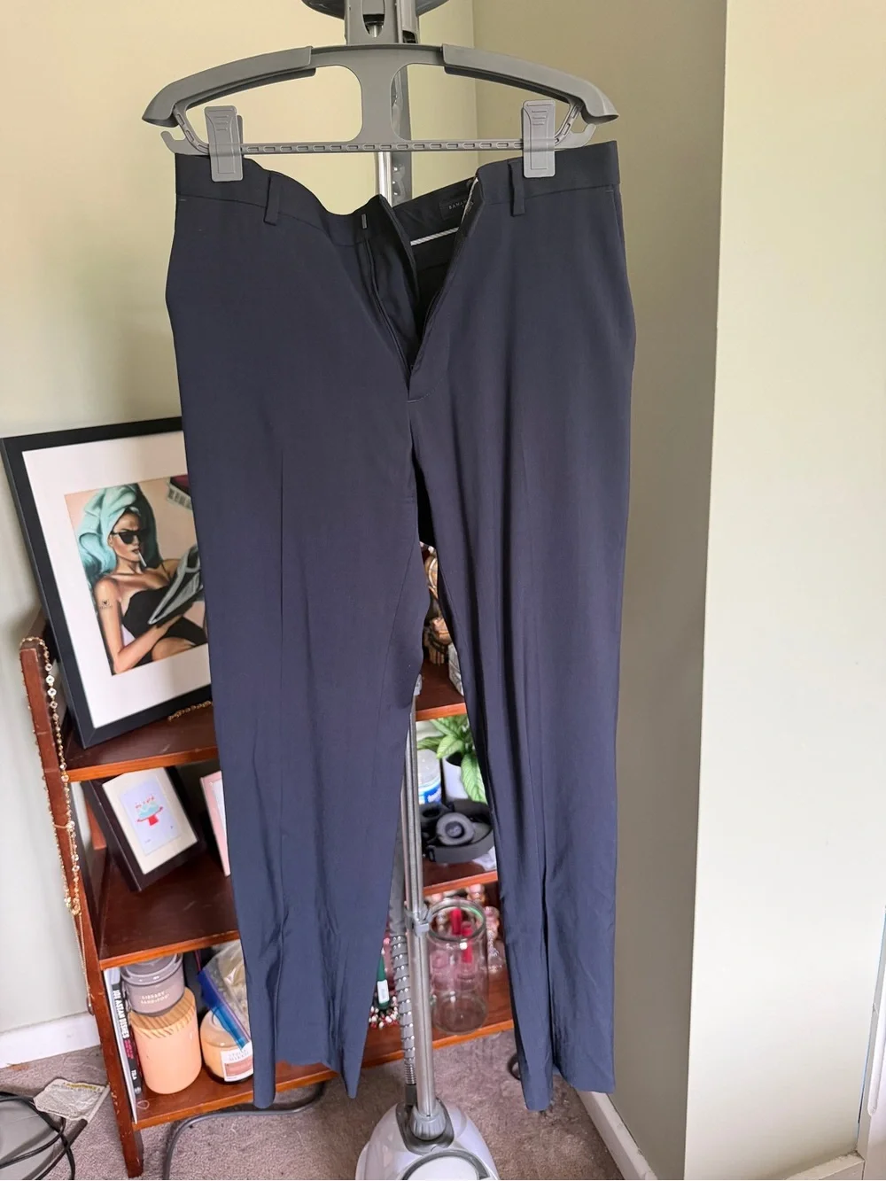 Banana Republic Men's Navy Two-Button Suit Jacket & Pants